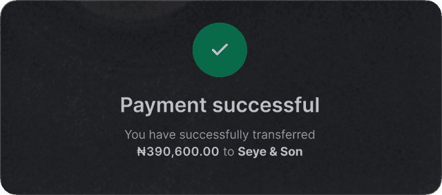 Payment