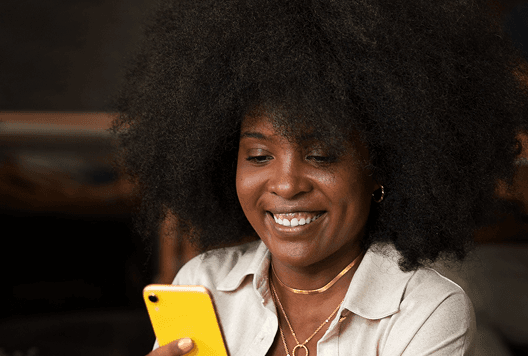 Shopping on phone